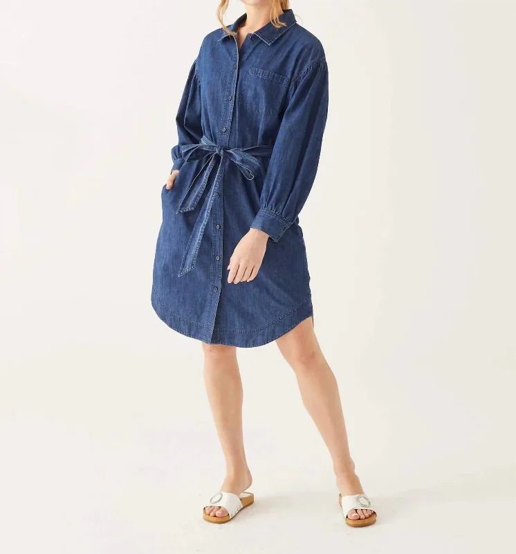 Exclusive Savings Frankie Shirt Dress In Chambray