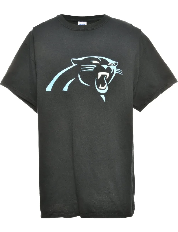 Closeout Black Gildan Printed T-shirt - L