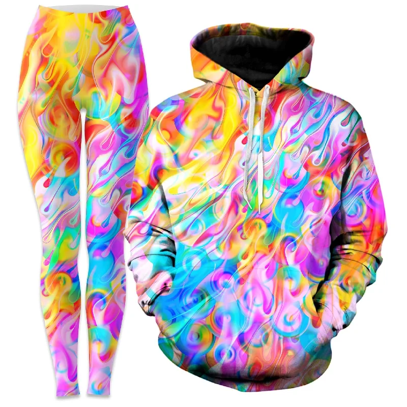 Price Slash Blissful Drip Hoodie and Leggings Combo