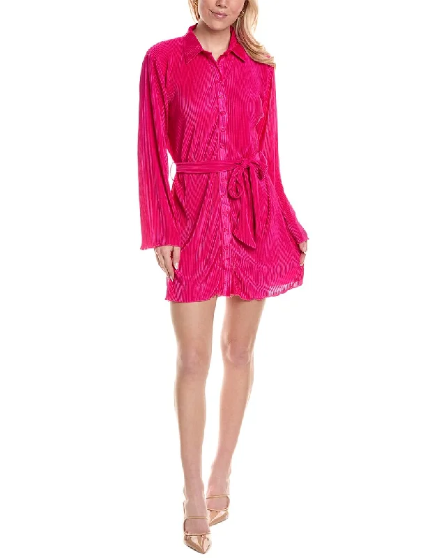Extra Discounts Colette Rose Pleated Mini Dress