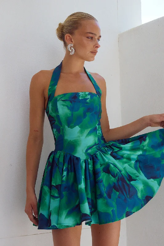 Huge Savings WINSLOW MINI DRESS - CALISTA GREEN