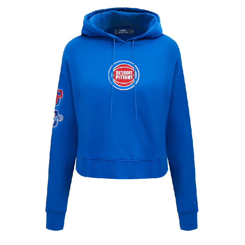 Limited Time Discount SUDADERA CON GORRO NBA DETROIT PISTONS CLASSIC ESSENTIALS PARA MUJER