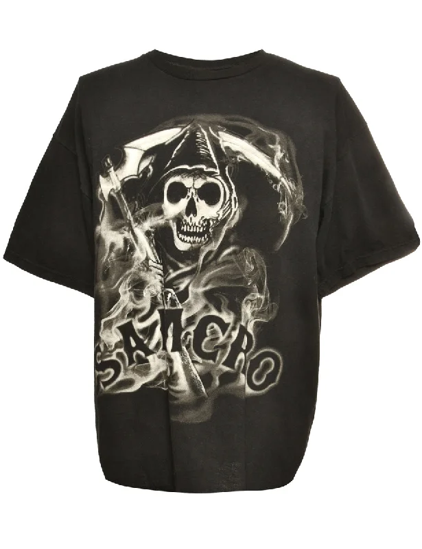 Referral Discount Samcro Printed T-shirt - M