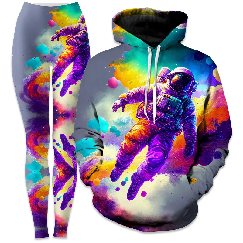 Mega Sale Floating Away Hoodie and Leggings Combo