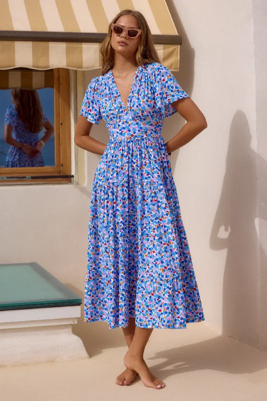Don’t Miss Out Carmella Dress In Rio