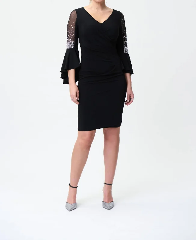 The Best Prices Beaded Dress In Black
