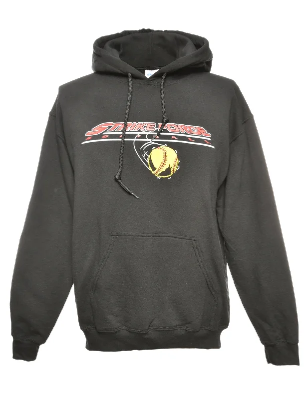 Super Deal Strikerforce Softball Hooded Sports Sweatshirt - L