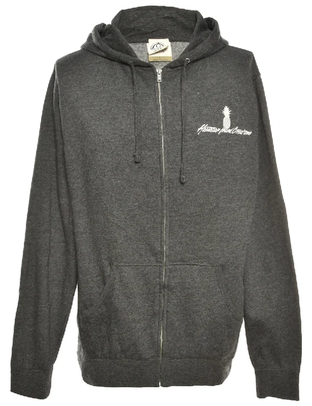 Buy Now Black Printed Hoodie - L