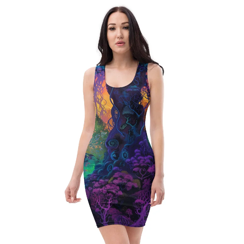 Stock Clearance I Dream of Jungle Bodycon Dress