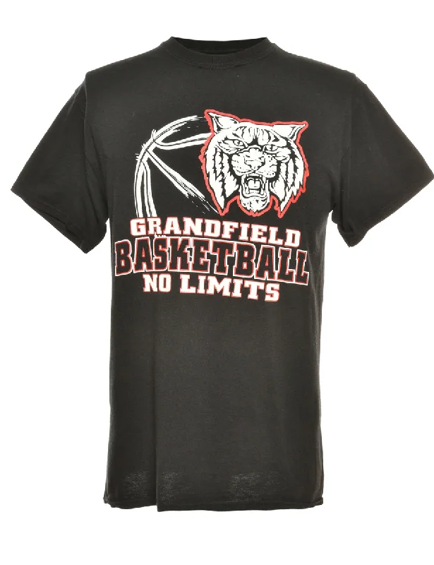 Bargain Prices Grandfield Basketball Printed T-shirt - L