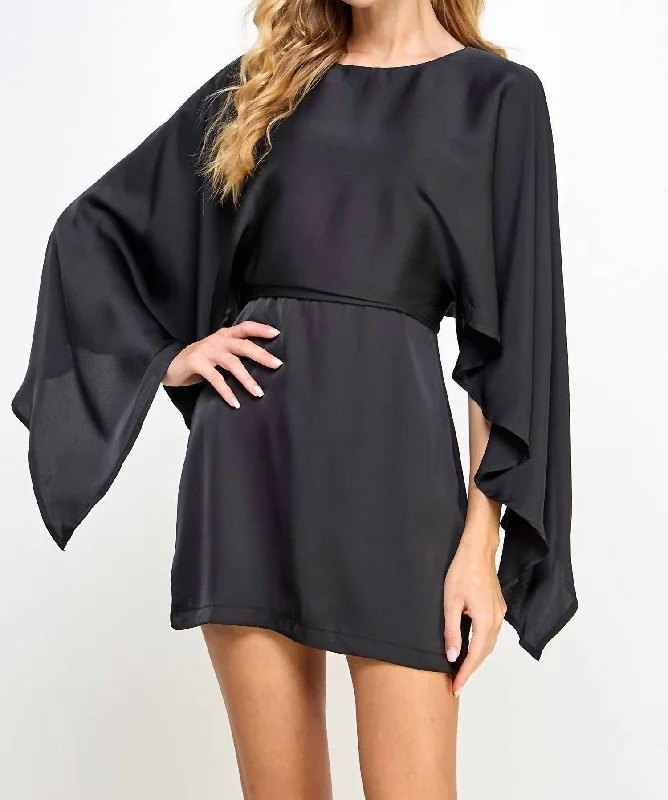 Price Fest You Got Me Thinking Dress In Black