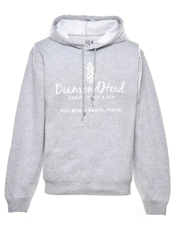 New Arrival Fort Myers Beach Printed Hoodie - S