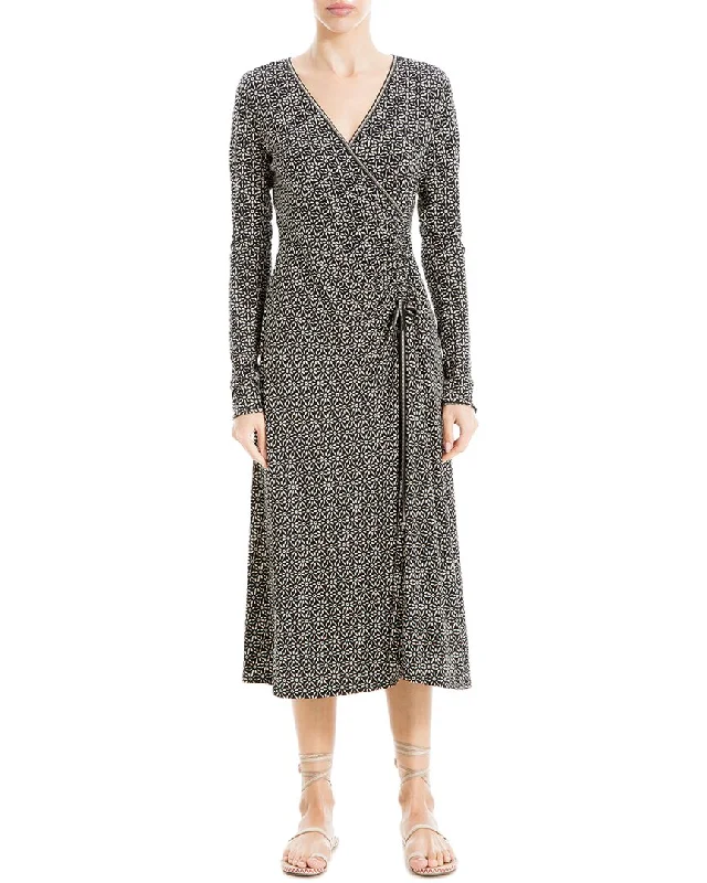 Today's Special Max Studio V-Neck Side Ruched Dress