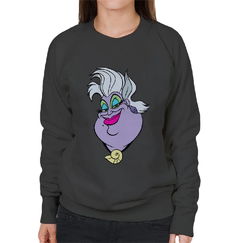Quick Sale Disney Ursula Smile The Little Mermaid Women's Sweatshirt