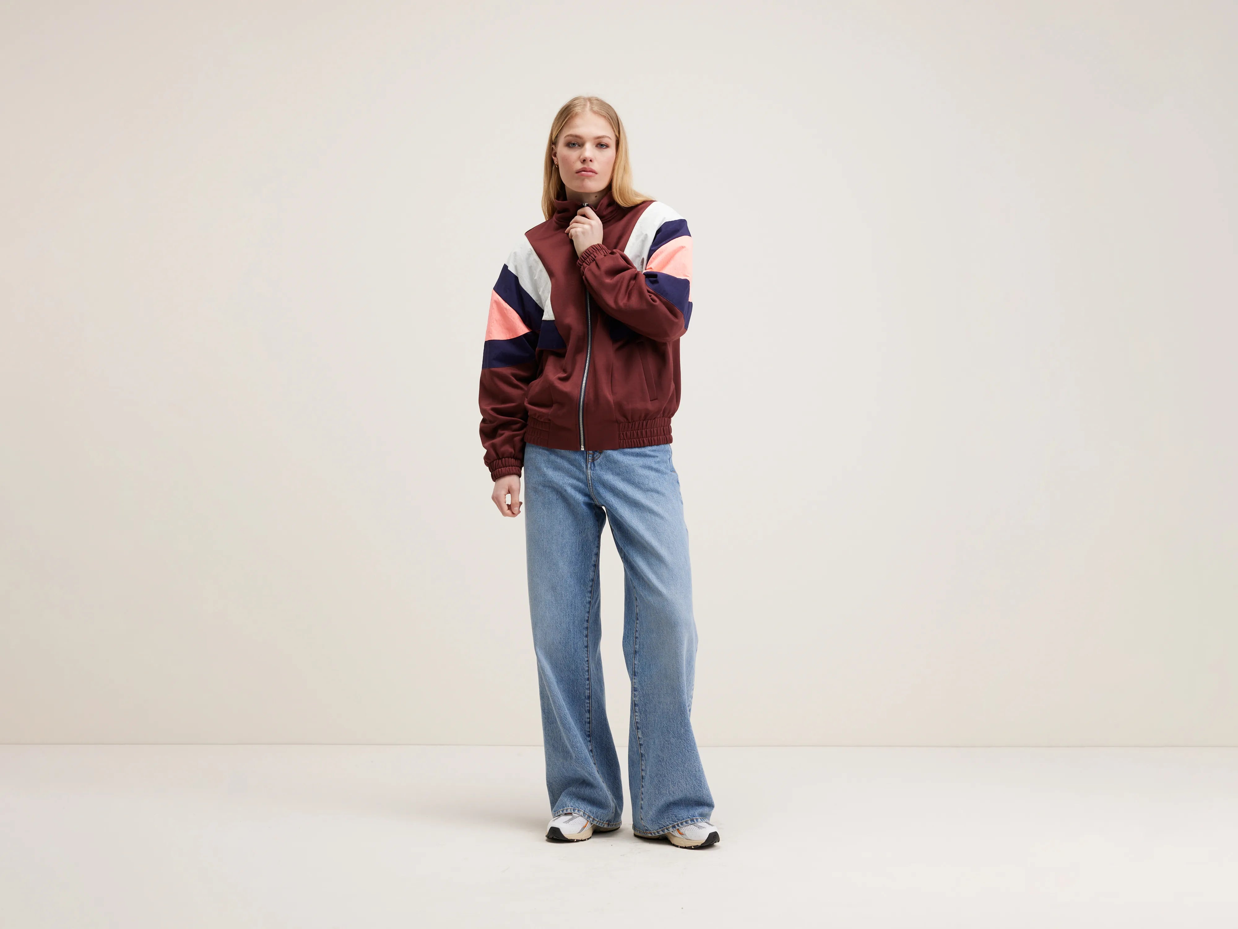 Fantastic Offers Arenda zip-up sweatshirt (242 / W / GRENAT)