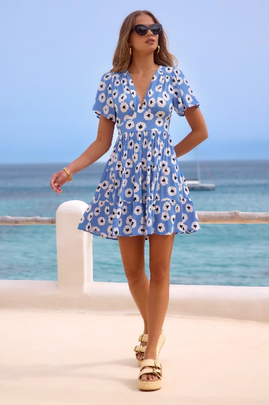 Best Deals Carmella Mini Dress In Dandelion