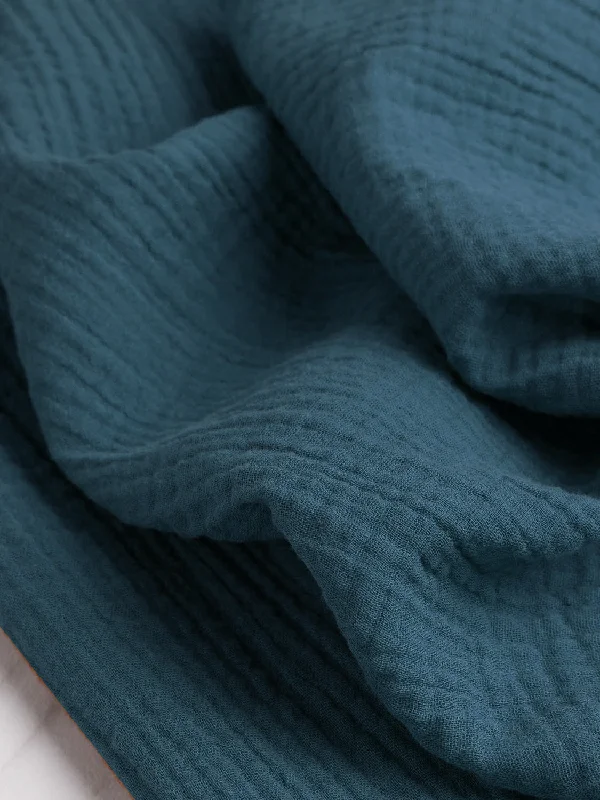 Mega Deal Organic Cotton Double Gauze - Teal