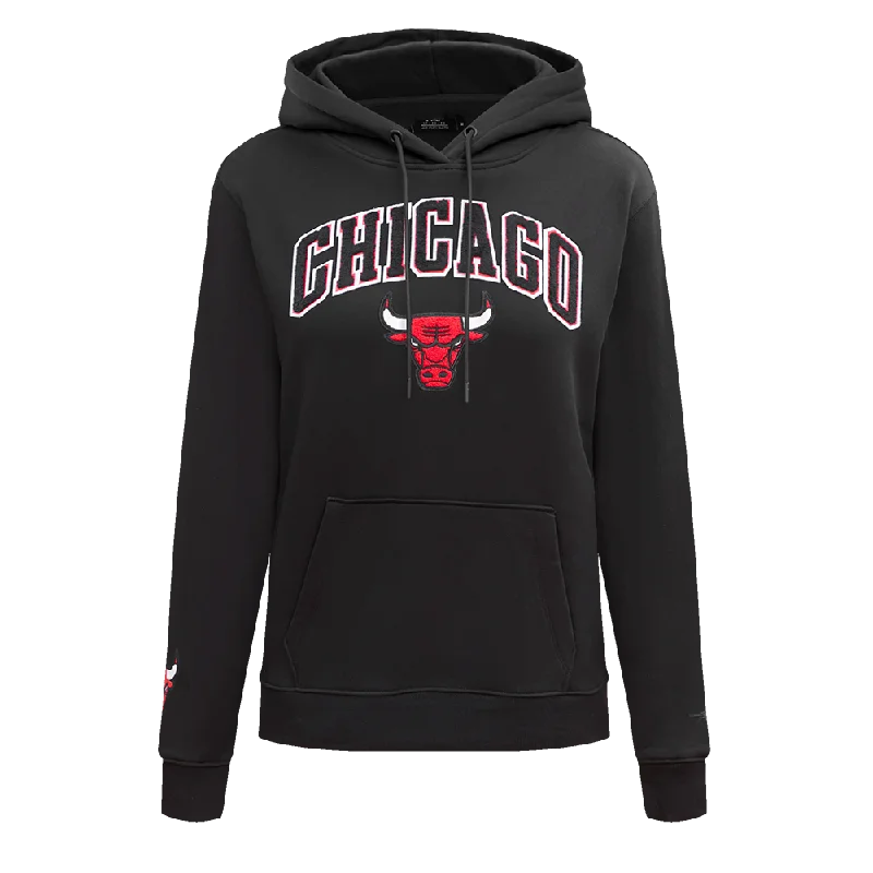 Huge Savings SUDADERA CON GORRO NBA CHICAGO BULLS CLASSIC ESSENTIALS PARA MUJER