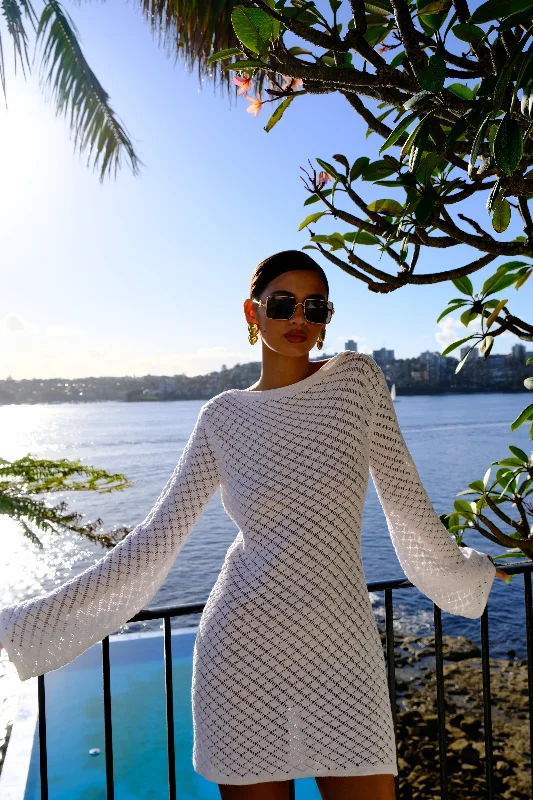 Special Savings Galilea Knit Mini Dress - Ivory