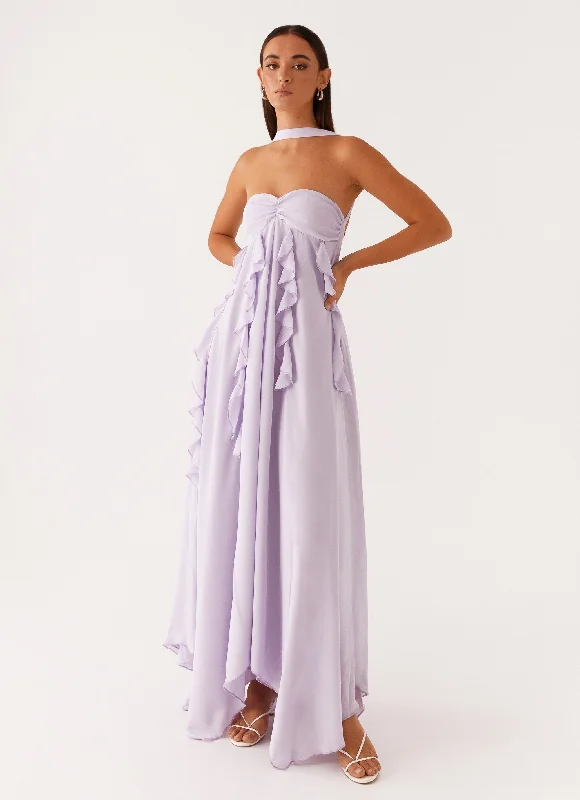 Act Now Florence Maxi Dress - Lilac