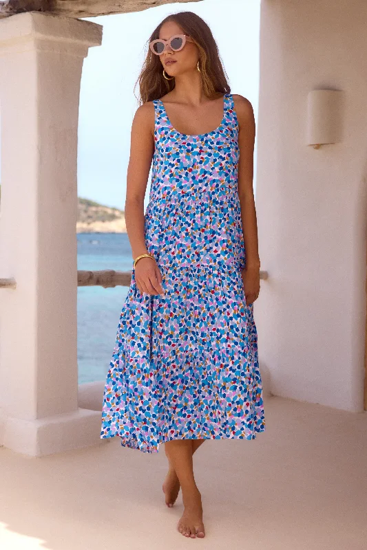 Season Finale Sale Winifred Midi Dress In Rio
