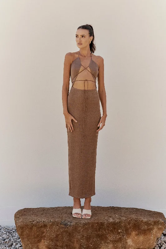 Limited Edition Florence Dress Taupe