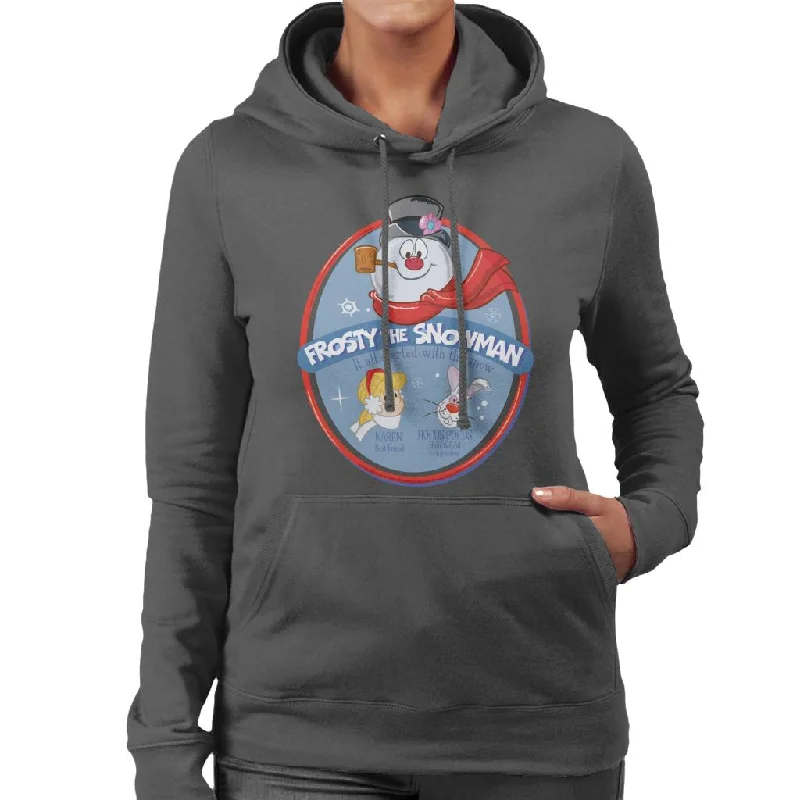 New Deals Frosty The Snowman It All Started With The Snow Women's Hooded Sweatshirt